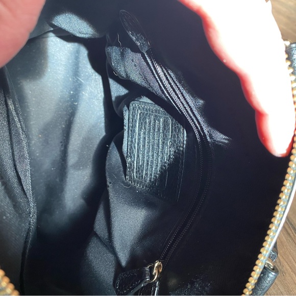 Black Studded Coach Women's Bag - Picture 9 of 10